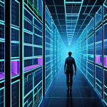Cloud Native Architecture - Microservices and Container Orchestration**
    A vibrant, futuristic digital landscape showcasing interconnected microservices as glowing, modular blocks. At the core, an abstract representation of Kubernetes, perhaps as a central intelligent system or network of automated robots, seamlessly orchestrating these blocks. Subtle, luminous lines depict a service mesh, illustrating optimized communication pathways between the services. The scene emphasizes automation, scalability, and rapid deployment in a high-tech, clean style with bright blues, greens, and purples, conveying agility and seamless operation.

2.  **Prompt for