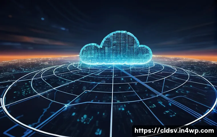 클라우드 네이티브 개발과 블록체인 기술의 융합 - **Prompt 1: The Dual Landscape of Cloud Computing: Centralized vs. Decentralized**
"A split imag...