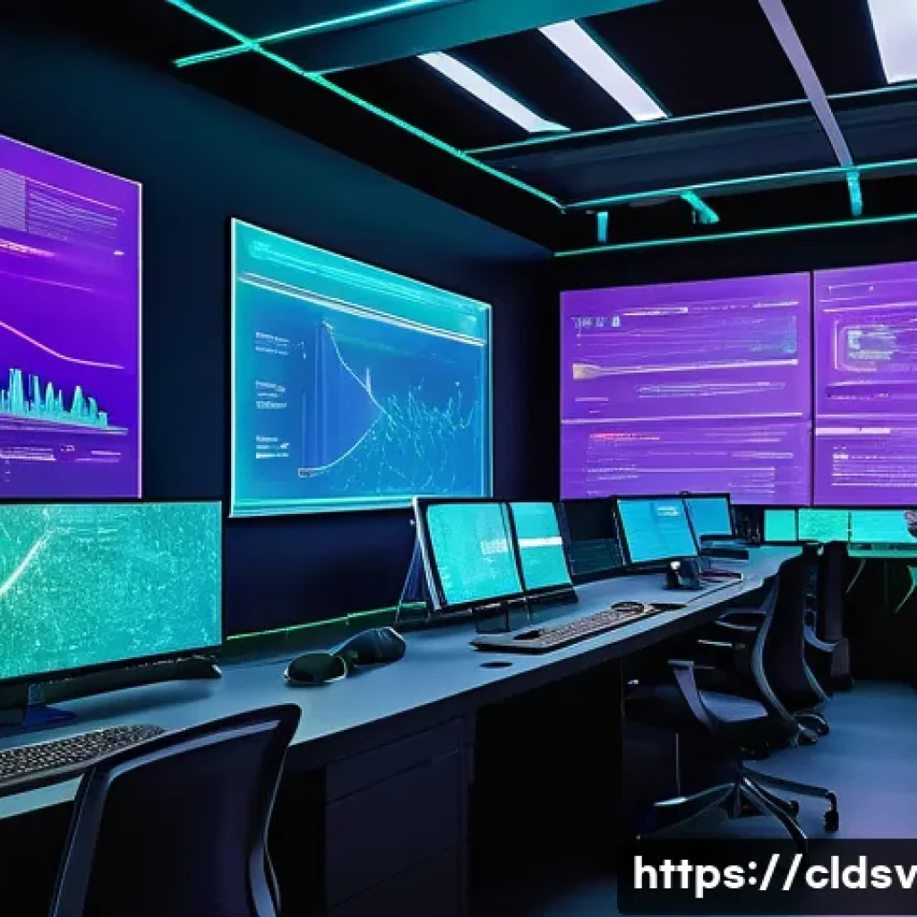 클라우드 네이티브 개발의 생명주기 관리 - **Prompt 1: The Agile Cloud-Native Nexus**
    "A vibrant, high-tech control room bustling with dive...